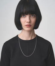 Load image into Gallery viewer, NECKLACE - CHAIN - LONG - SILVER