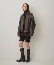 画像をギャラリービューアに読み込む, VEIL LEATHER JACKET