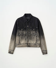 画像をギャラリービューアに読み込む, GRADATION DENIM JACKET