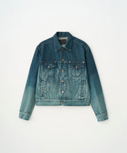 画像をギャラリービューアに読み込む, GRADATION DENIM JACKET