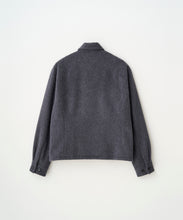画像をギャラリービューアに読み込む, MOHAIR SHAGGY ZIP JACKET