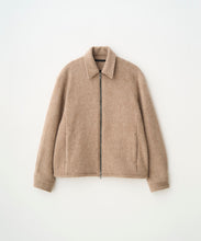 画像をギャラリービューアに読み込む, MOHAIR SHAGGY ZIP JACKET