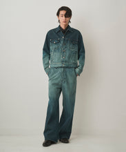 画像をギャラリービューアに読み込む, GRADATION DENIM JACKET