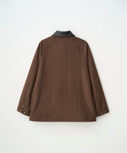 画像をギャラリービューアに読み込む, LEATHER COLLAR RIDING JACKET