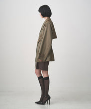 画像をギャラリービューアに読み込む, BELTED SHORT TRENCH