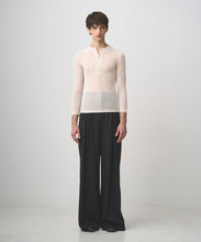 画像をギャラリービューアに読み込む, SHEER VELOUR SKIN HENLEY