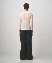 画像をギャラリービューアに読み込む, SHEER VELOUR SKIN HENLEY