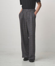 画像をギャラリービューアに読み込む, 2TUCK WIDE SUMMER TWEED PANTS