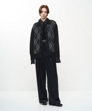 画像をギャラリービューアに読み込む, COLLARED ARGYLE CARDIGAN