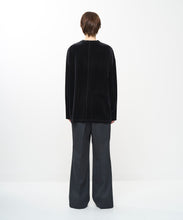 Load image into Gallery viewer, LUSH VELOUR HENLEY L/S