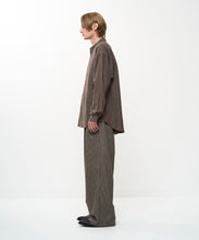 画像をギャラリービューアに読み込む, COLLARLESS FLANNEL SHIRT