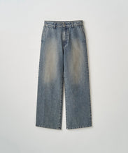 画像をギャラリービューアに読み込む, FORMED WIDE DENIM(FADED WASH)
