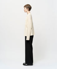 画像をギャラリービューアに読み込む, SOFT PILE CROPPED HENLEY