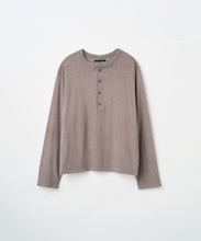 画像をギャラリービューアに読み込む, SOFT PILE CROPPED HENLEY