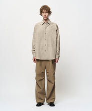 画像をギャラリービューアに読み込む, WASHED MINI CHECK SHIRT