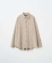 画像をギャラリービューアに読み込む, WASHED MINI CHECK SHIRT