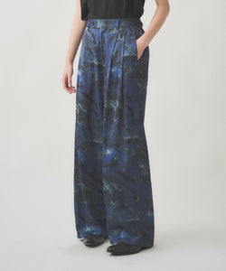 ABSTRACT WIDE EASY PANTS