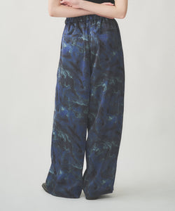 ABSTRACT WIDE EASY PANTS