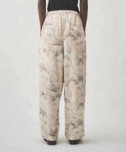 ABSTRACT WIDE EASY PANTS