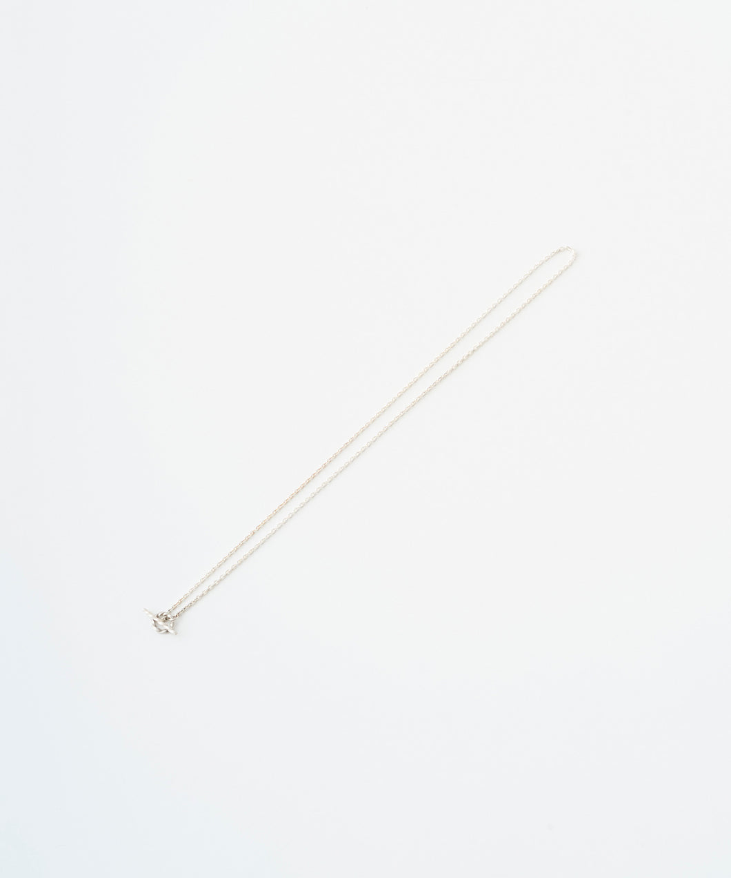 NECKLACE - CHAIN - SHORT - SILVER