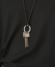 画像をギャラリービューアに読み込む, BRAIDED LEATHER NECK RING
