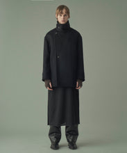 画像をギャラリービューアに読み込む, BEAVER MELTON STAND COLLAR COAT
