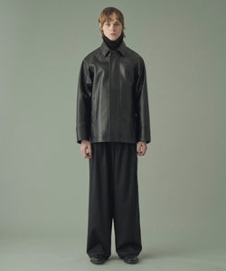 RAGLAN LEATHER CAR COAT ( NEW SPEC )