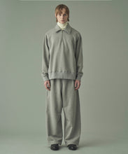 画像をギャラリービューアに読み込む, FLEECE SWEAT HALF ZIP SHIRT
