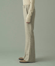 画像をギャラリービューアに読み込む, LAME TWEED FLARE PANTS
