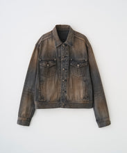 画像をギャラリービューアに読み込む, RUST SHORT DENIM JACKET
