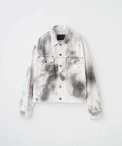 SPRAY SHORT DENIM JACKET