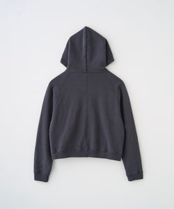 FADE WASH CROP HOODIE