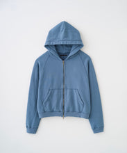 画像をギャラリービューアに読み込む, FADE WASH CROP HOODIE
