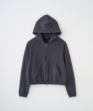 画像をギャラリービューアに読み込む, FADE WASH CROP HOODIE
