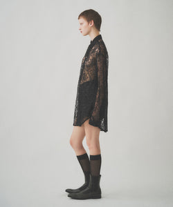 GLITTER LACE L/S SHIRT