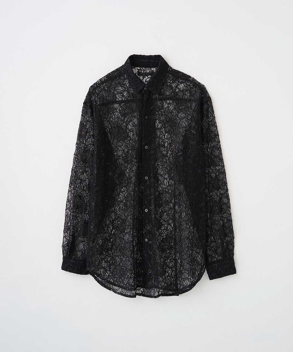 GLITTER LACE L/S SHIRT