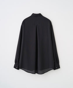 SHEER SHARKSKIN LS SHIRT