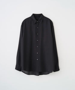 SHEER SHARKSKIN LS SHIRT