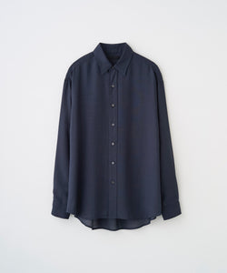 SHEER SHARKSKIN LS SHIRT