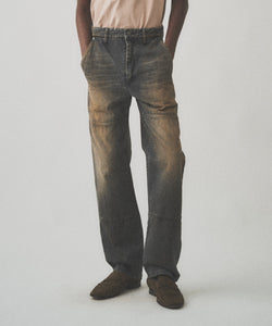 RUST WORK DENIM PANTS