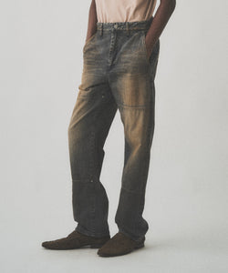 RUST WORK DENIM PANTS