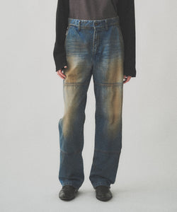 RUST WORK DENIM PANTS