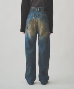 RUST WORK DENIM PANTS