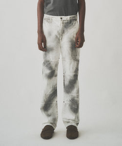 SPRAY WORK DENIM PANTS