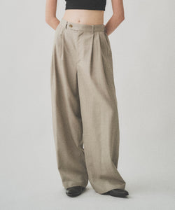 2TUCK WIDE EASY PANTS