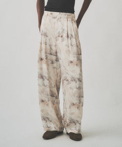 ABSTRACT WIDE EASY PANTS