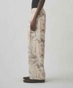 ABSTRACT WIDE EASY PANTS