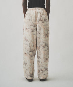 ABSTRACT WIDE EASY PANTS