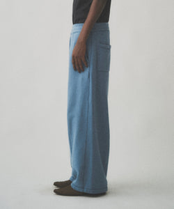 FADE WASH WIDE SWEAT PANTS