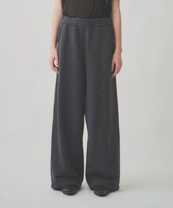 FADE WASH WIDE SWEAT PANTS